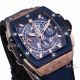 Perfect replica BBF factory Hublot Big Bang barrel shaped rose gold case watch (4)_th.jpg